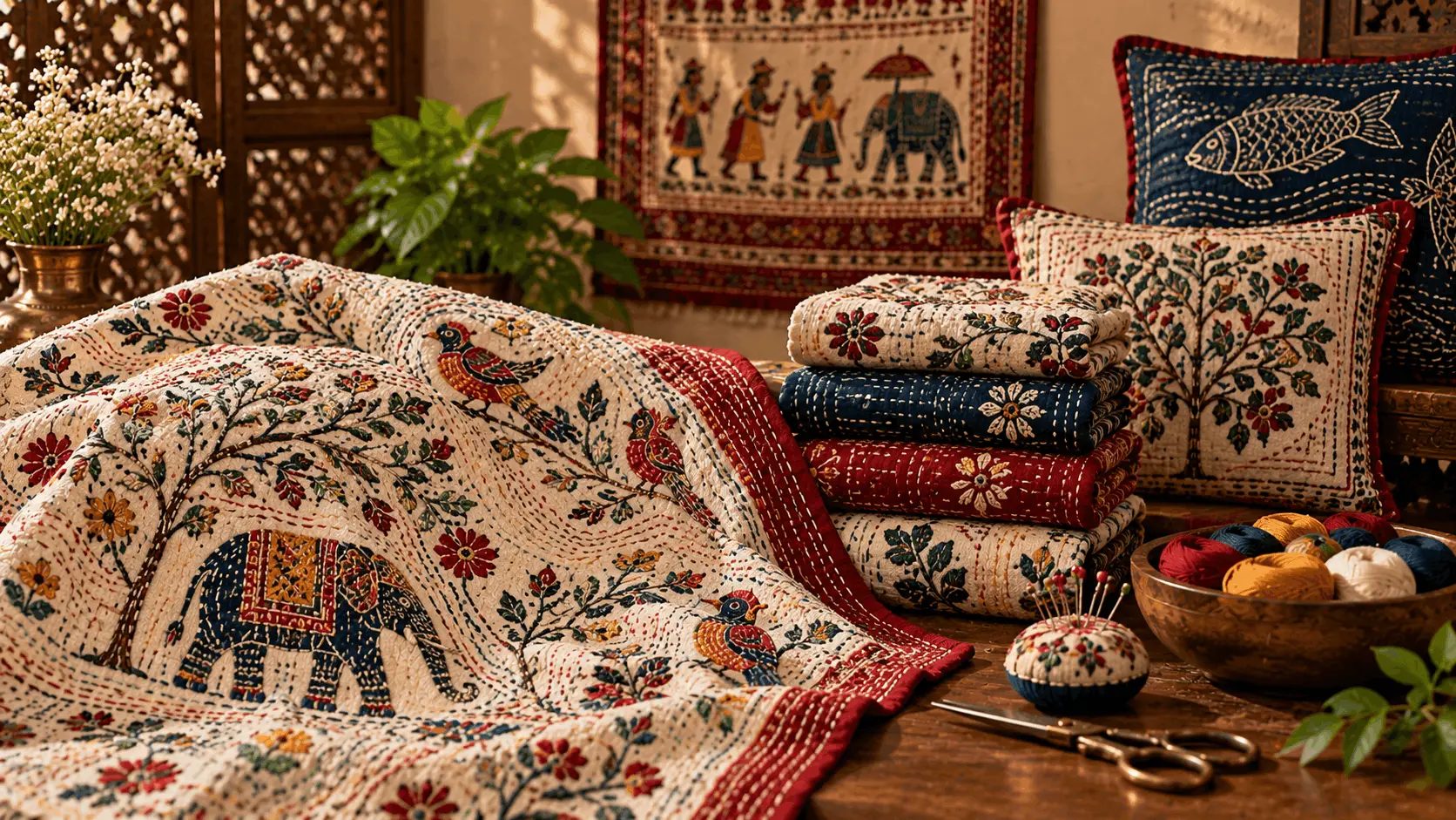 Kantha Stitch