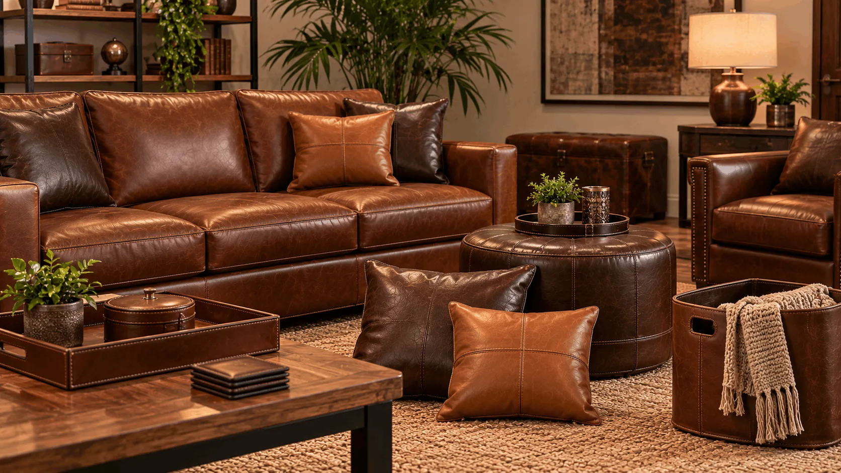 Leather Upholstery & Home Products