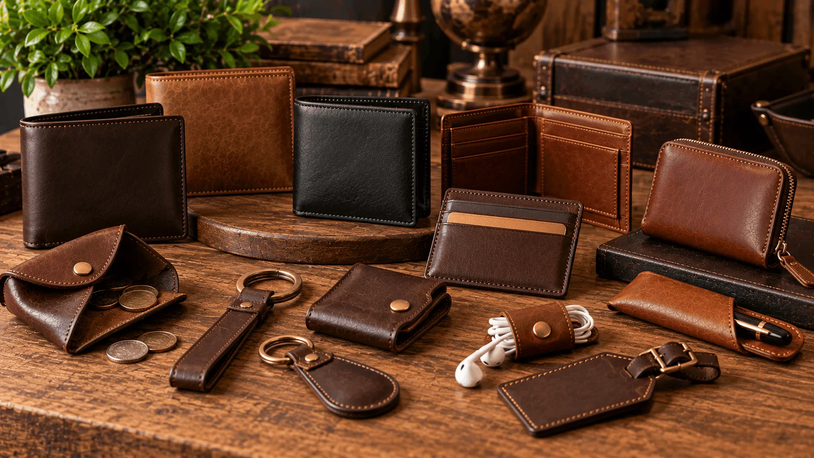 Leather Wallets & Small Accessories